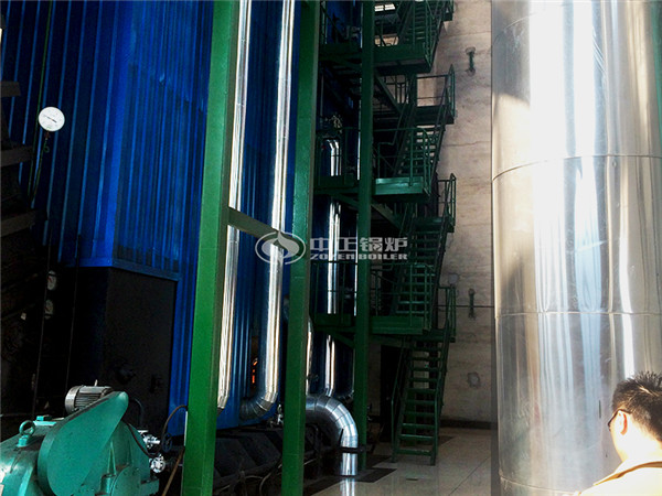 70MW 遼寧角管式水管熱水鍋爐項目